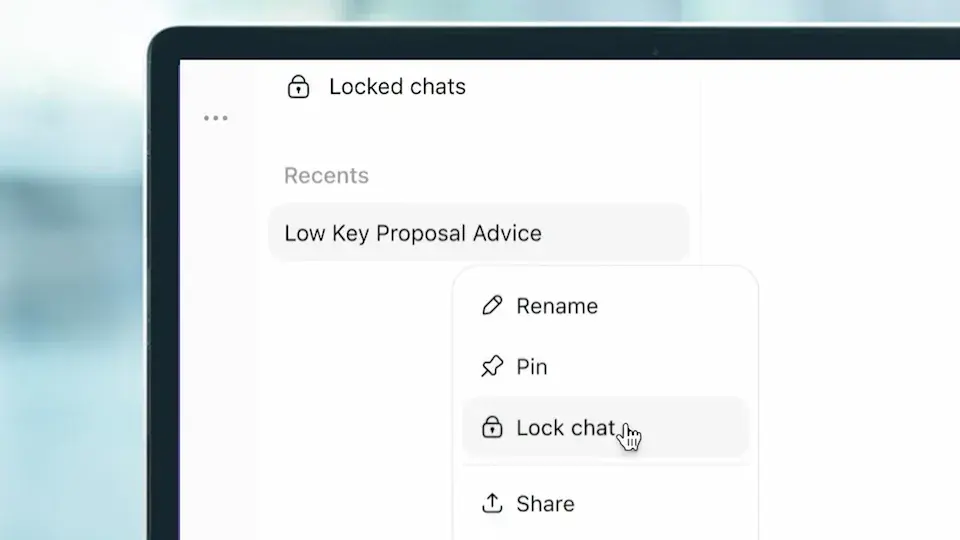 ChatGPT Locked Chats: How the New Privacy Feature Works