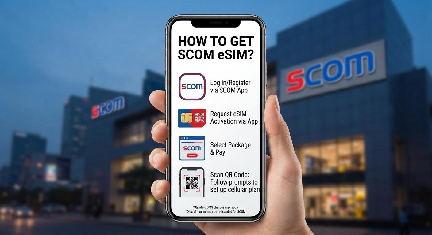 How to Get SCOM eSIM in Pakistan – Complete Activation Guide