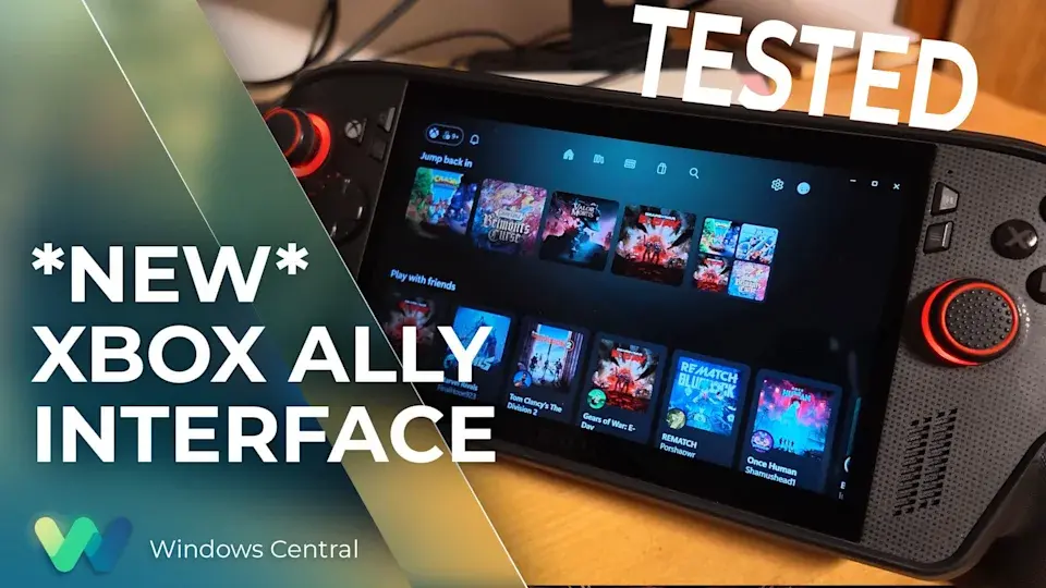 Xbox Rebuilt PC App Tested on Xbox Ally: Faster Loading and Smoother Navigation