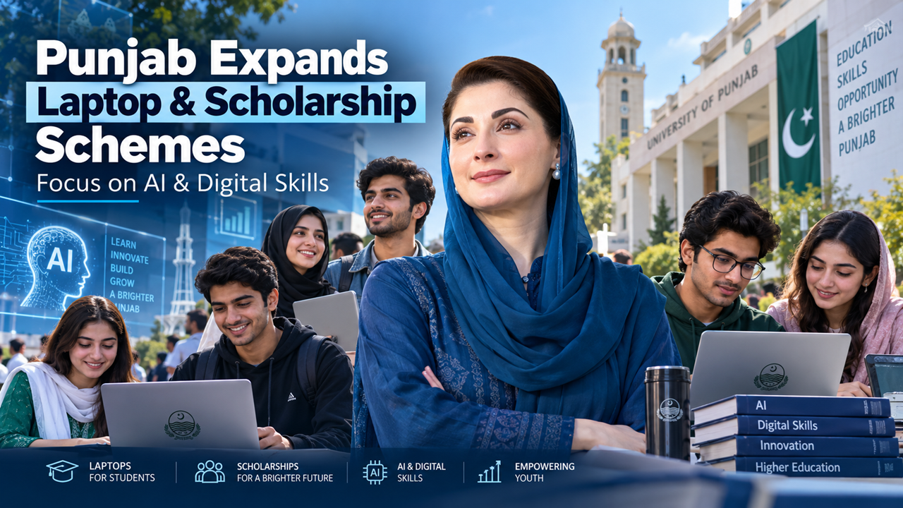 Punjab Expands Free Laptop and Scholarship Schemes With Focus on AI and Digital Skills