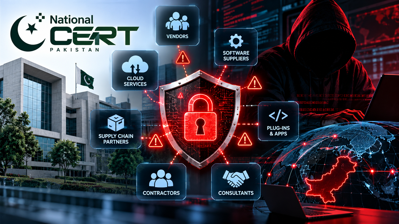 National CERT Warns Pakistani Organizations of Cyberattacks Through Third-Party Vendors