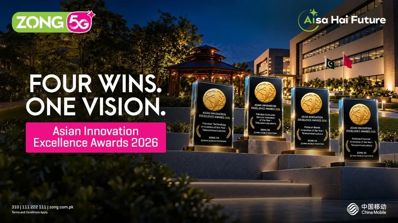 Zong Wins Four Asian Innovation Excellence Awards 2026 for AI and Digital Technology